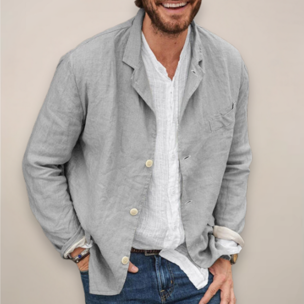 Henry - Relaxed Breathable Linen Summer Blazer