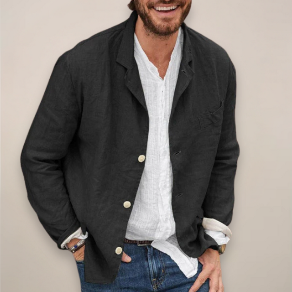 Henry - Relaxed Breathable Linen Summer Blazer