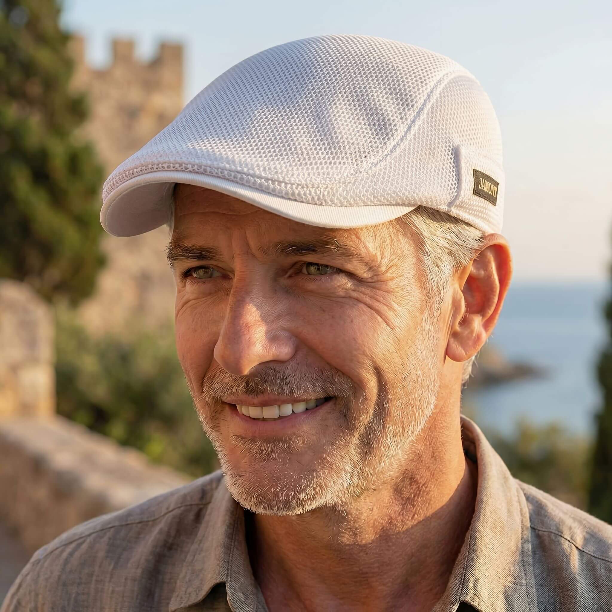 Brayden - Breathable Mesh Flat Cap