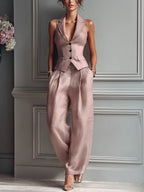 Adriana - Fluid Elegant Two Piece Set