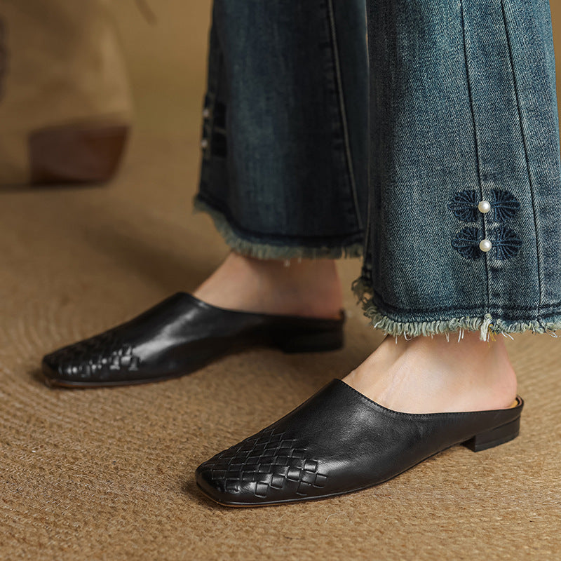 Paula - Geniune Leather Mules