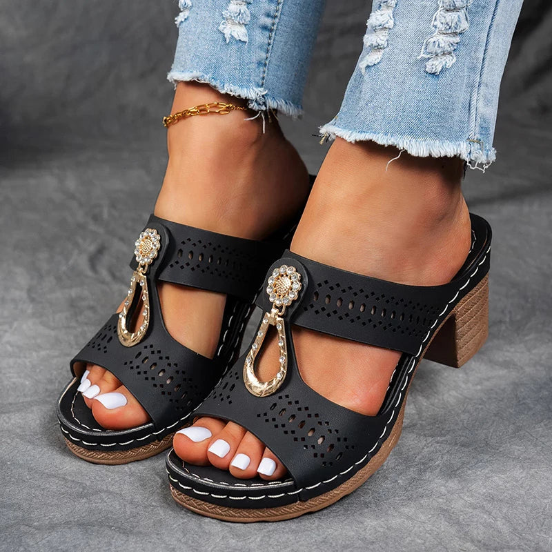 Stacy - Chic Cushioned Comfort Sandals