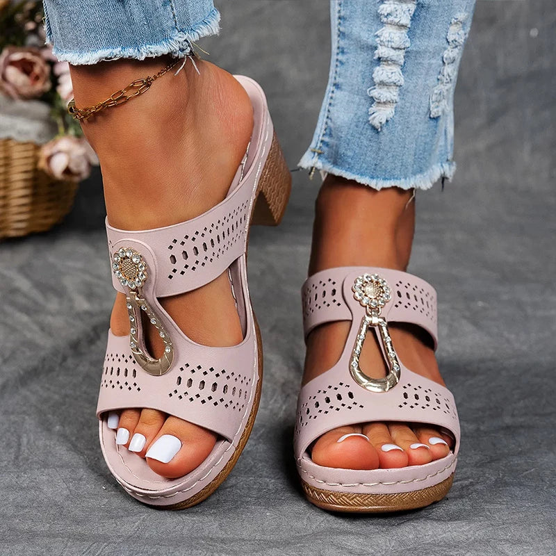 Stacy - Chic Cushioned Comfort Sandals