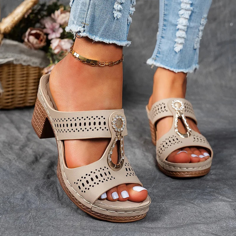 Stacy - Chic Cushioned Comfort Sandals