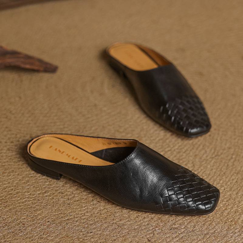 Paula - Geniune Leather Mules