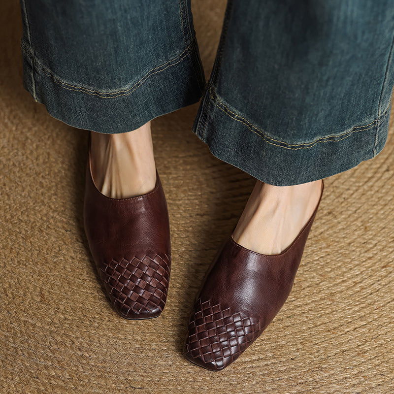 Paula - Geniune Leather Mules