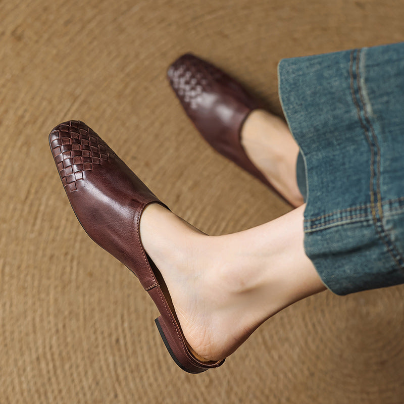 Paula - Geniune Leather Mules