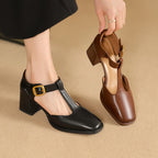 Maricel - T-trap Leather Pumps