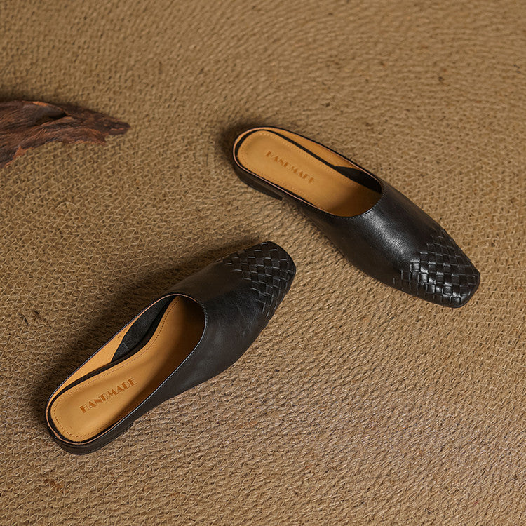 Paula - Geniune Leather Mules
