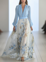 Bea - Floral Print Maxi Dress