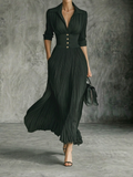 Gina - Long Sleeve Maxi Dress