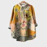 Karyl - Elegant Linen Summer Blouse