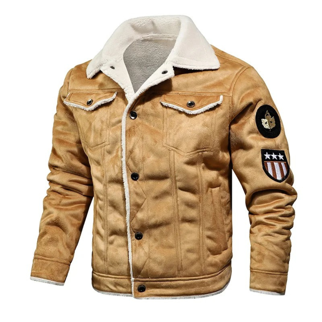 Dom – Warm and Versatile Leather Jacket