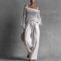 Cleo - Effortless Off-Shoulder Two-Piece