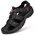 Herbert - Men's Rugged Outdoor Sandals in Black