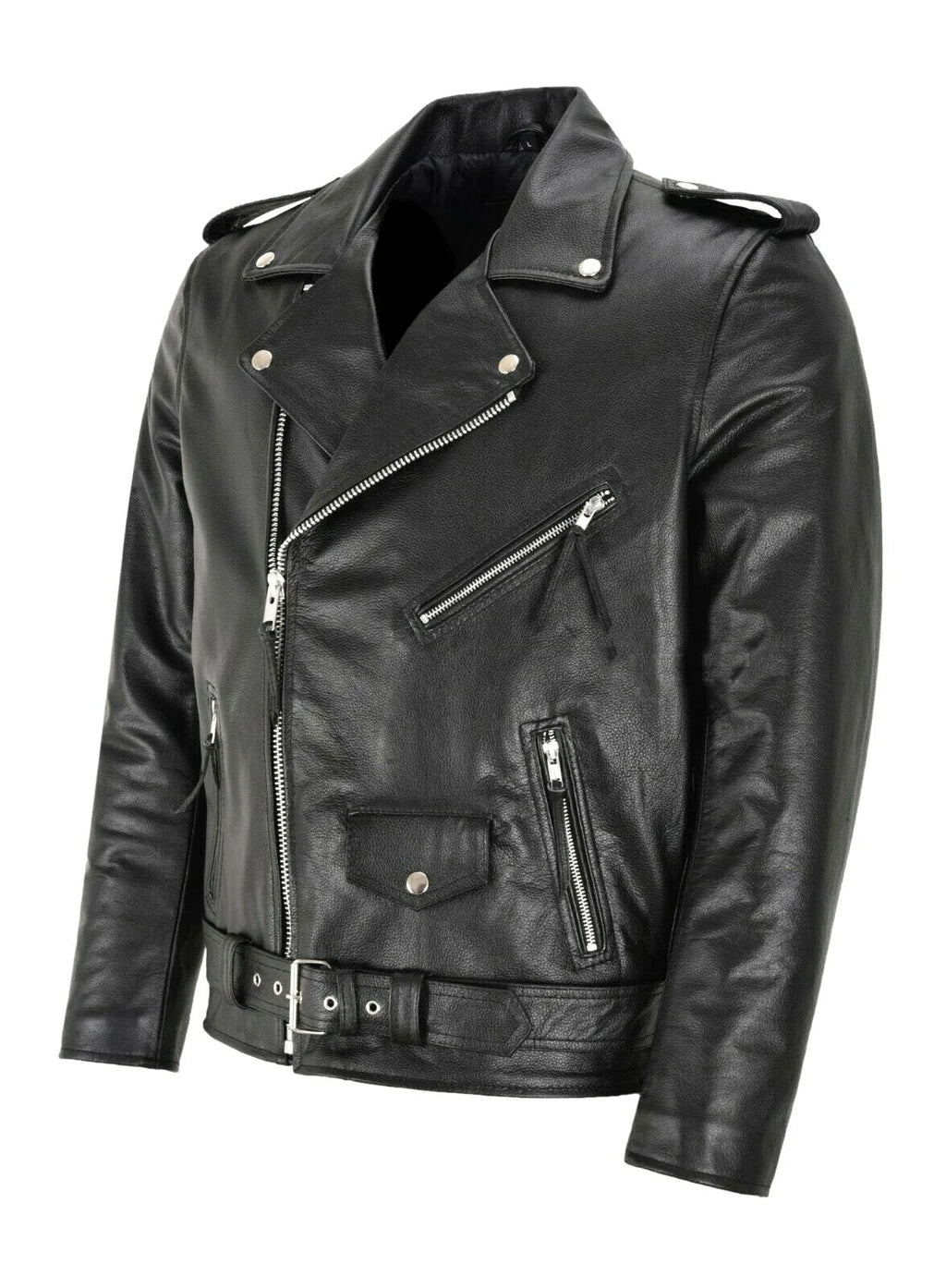 Andrei - Timeless Leather-Look Bomber Jacket