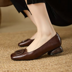 Janela - Elegant Leather Flats