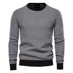 Jeremy – Men’s Checkered Sweater