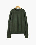 Ravier – Cotton Knit Raglan Sleeve Sweater