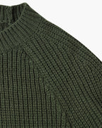 Ravier – Cotton Knit Raglan Sleeve Sweater