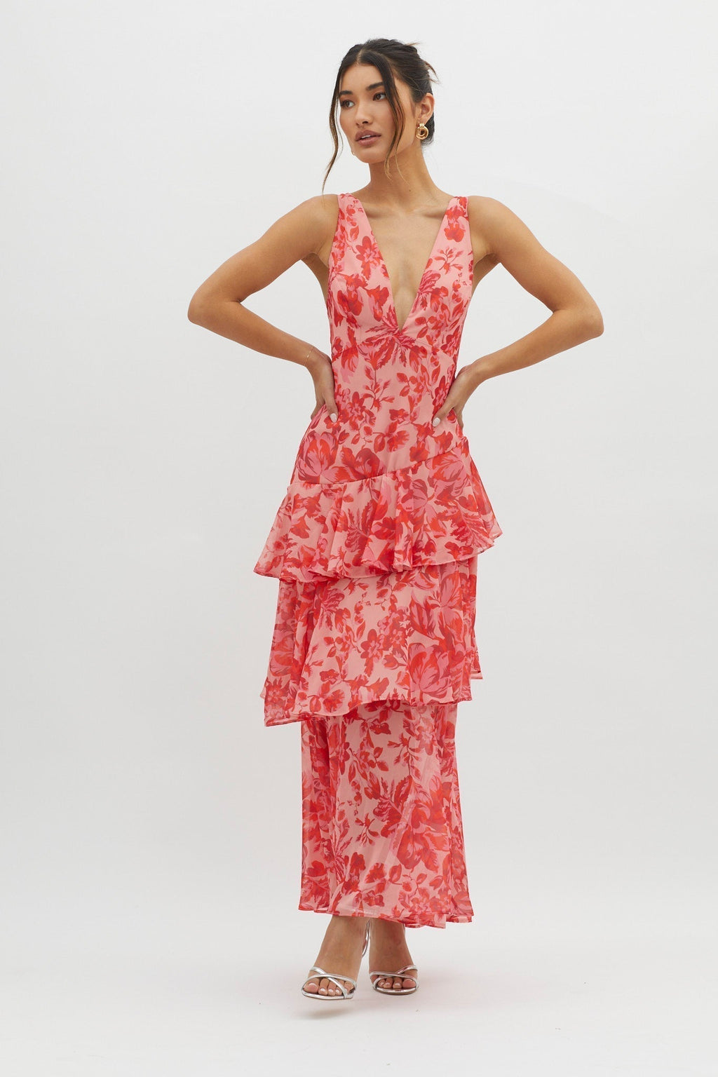 Ashlyn - Bloom Shift Midi Dress