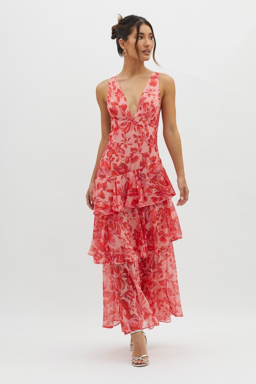 Ashlyn - Bloom Shift Midi Dress