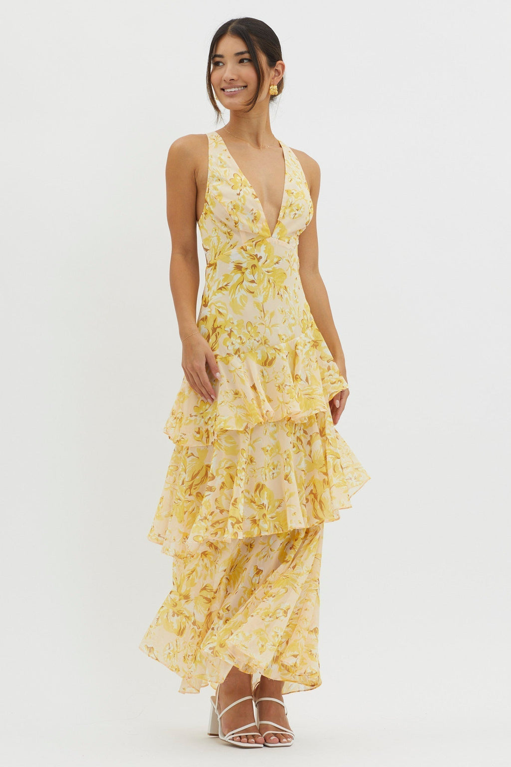 Ashlyn - Bloom Shift Midi Dress