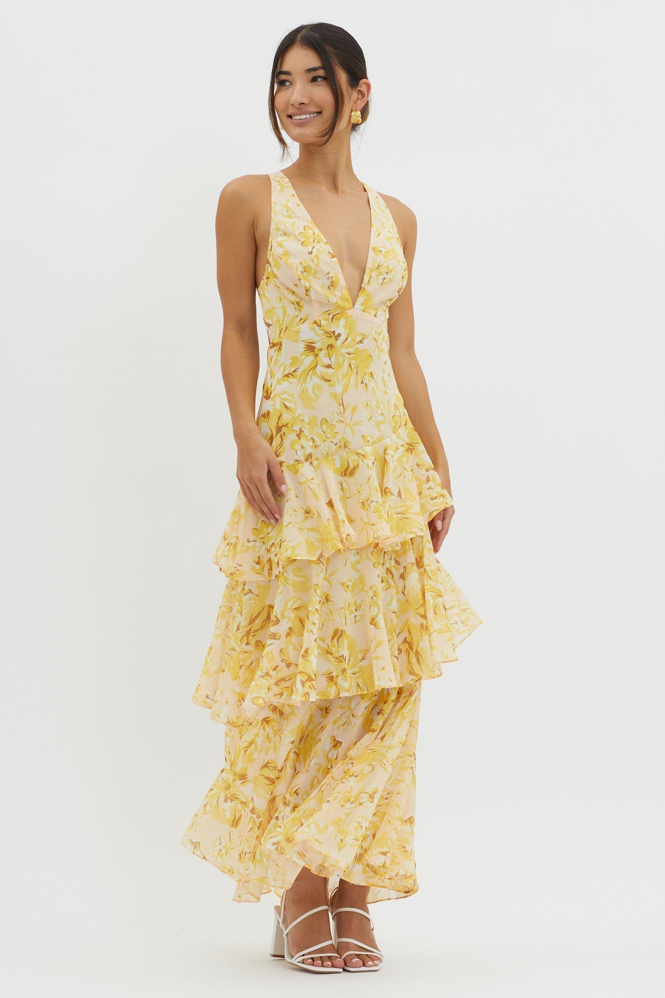 Ashlyn - Bloom Shift Midi Dress