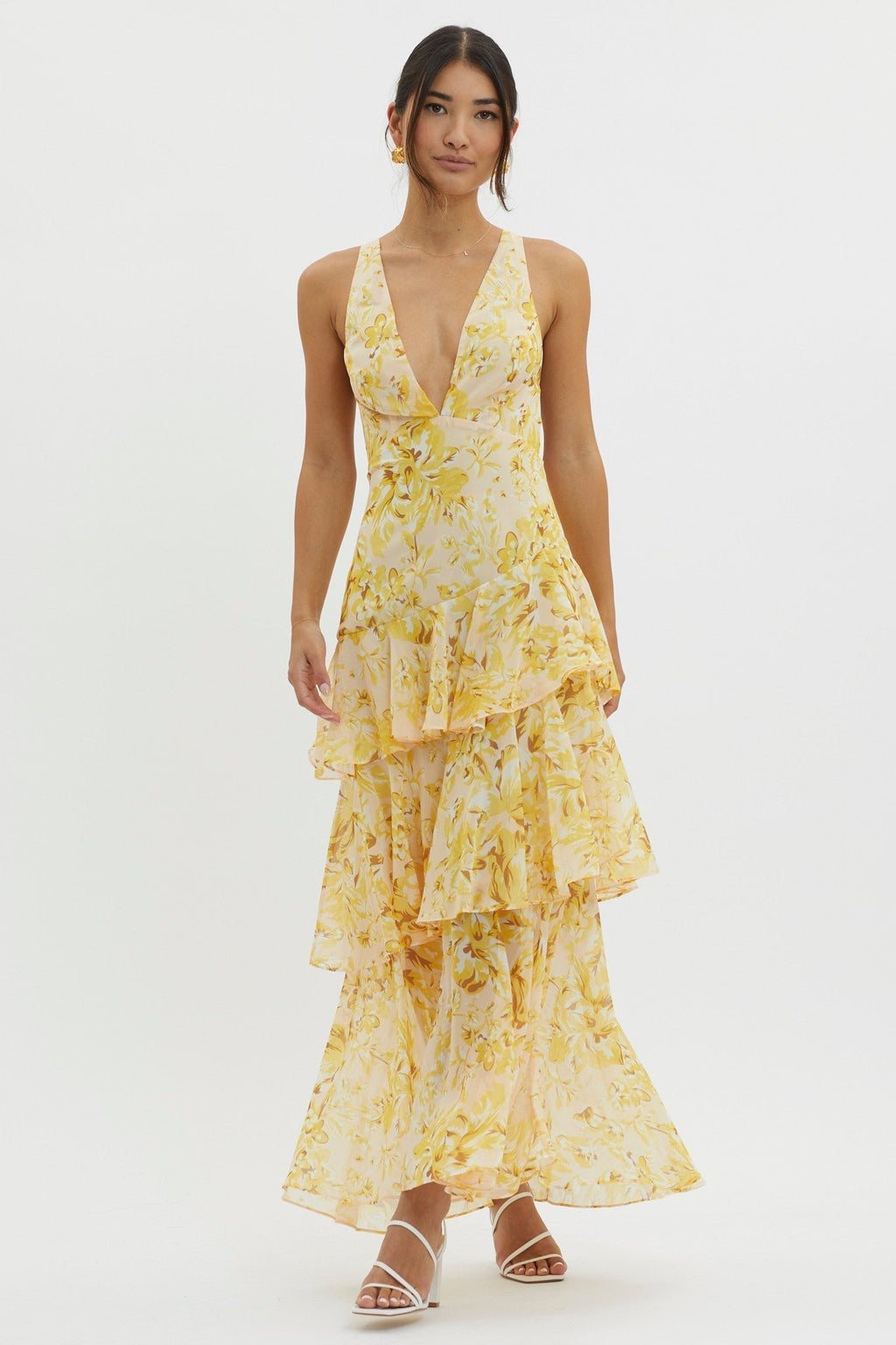 Ashlyn - Bloom Shift Midi Dress
