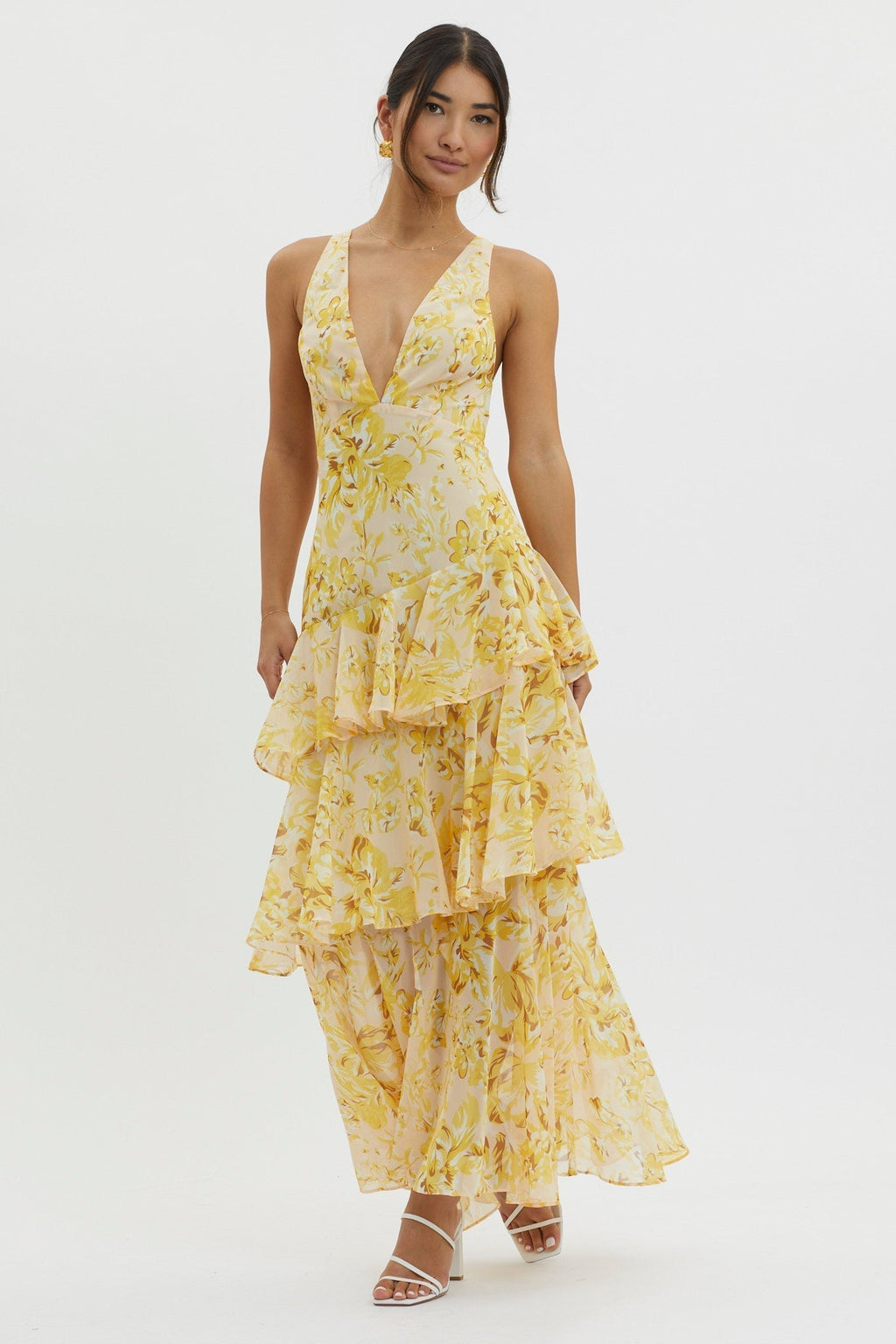 Ashlyn - Bloom Shift Midi Dress