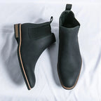 Cosmo - Chelsea Leather-Look Boots