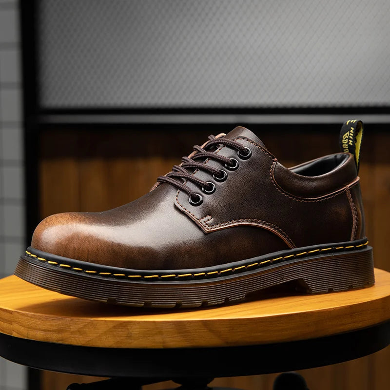 Onyx – Leather Oxford Boots
