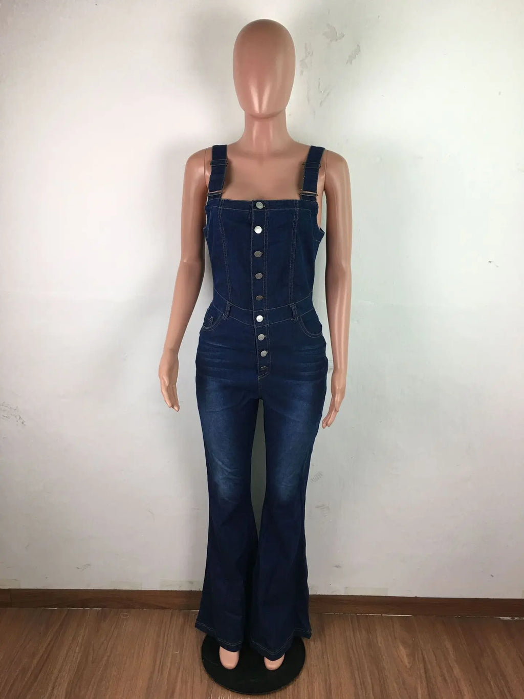 Nalla - Wide-Leg Denim Jumpsuit