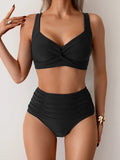 Beshy - High-Waisted Bikini Set