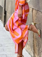 Vina - Printed Wrap Dress