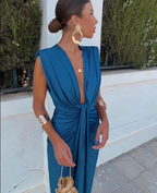 Resmee - Elegant Pleated Dress