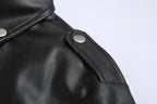 Andrei - Timeless Leather-Look Bomber Jacket