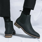 Cosmo - Chelsea Leather-Look Boots