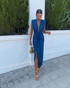 Resmee - Elegant Pleated Dress