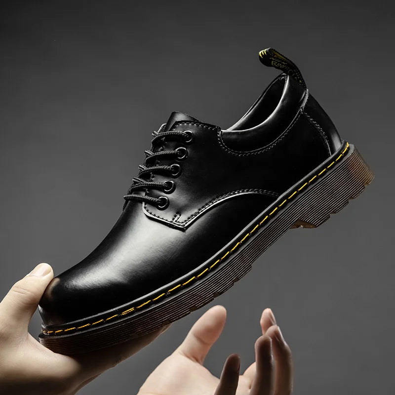 Onyx – Leather Oxford Boots