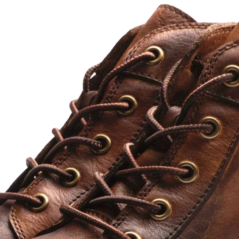 Fredie - Men’s Retro Round-Toe Boots