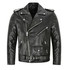 Andrei - Timeless Leather-Look Bomber Jacket