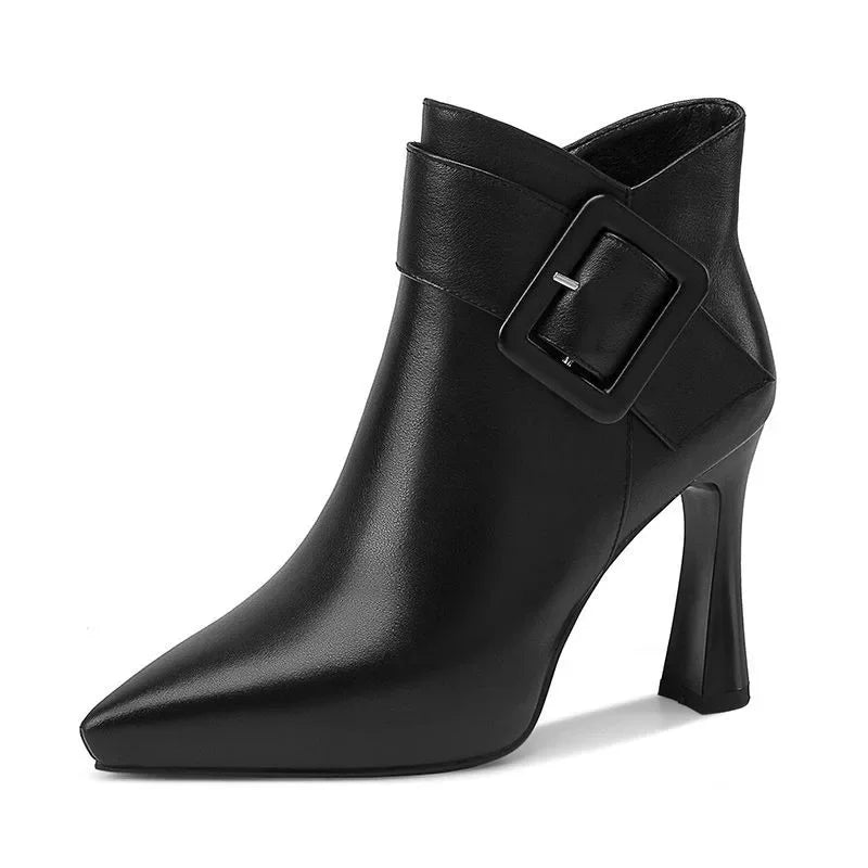 Avelle - Buckle Ankle Boots