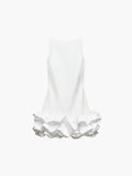 Bailey - Balloon Mini Dress with Open Back