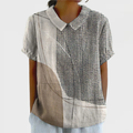 Daisy - Shirt with Abstract Dots and Lines