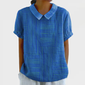 May - Striped Geometric Shirt