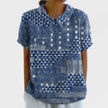 Dara - Tribal Print Shirt
