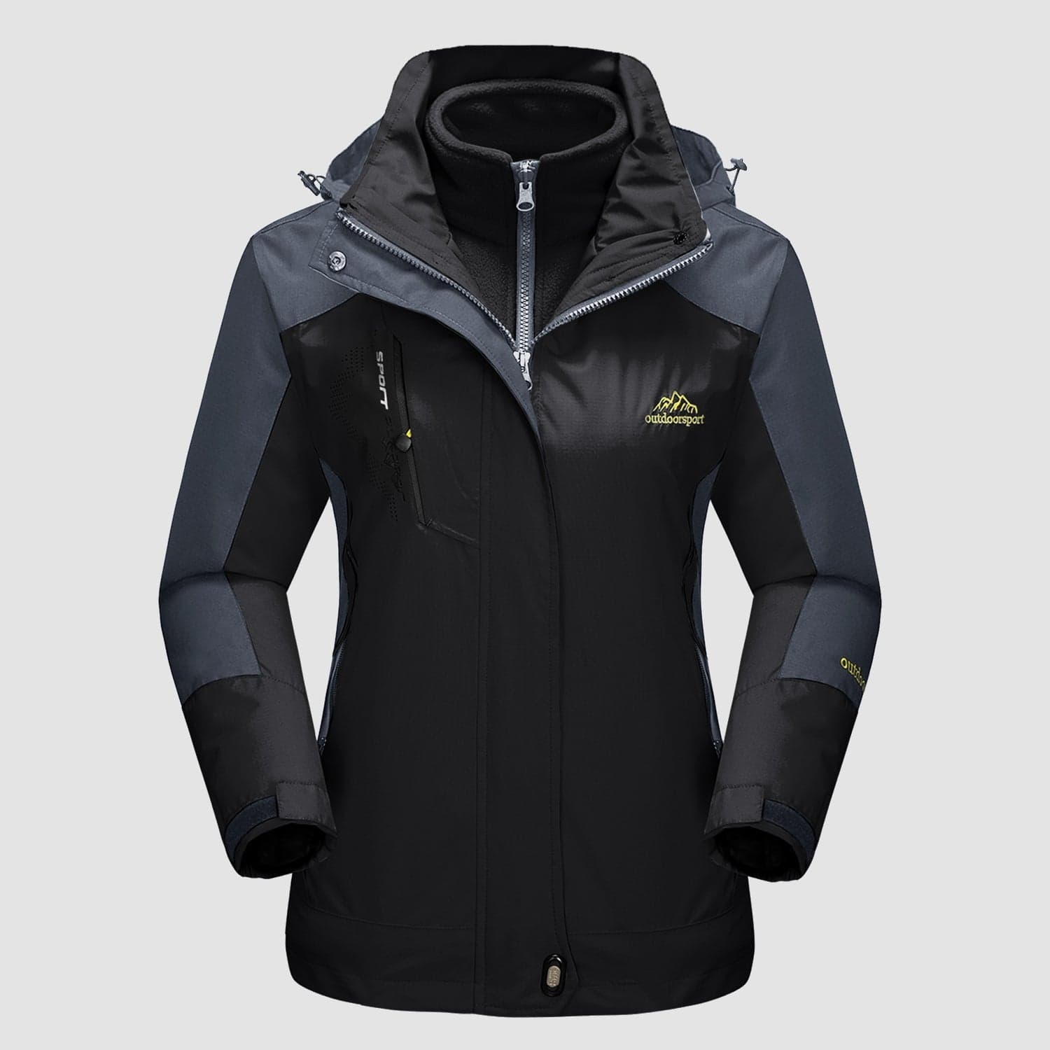 Aldenne - 3-in-1 Winter Jacket with Fleece Liner