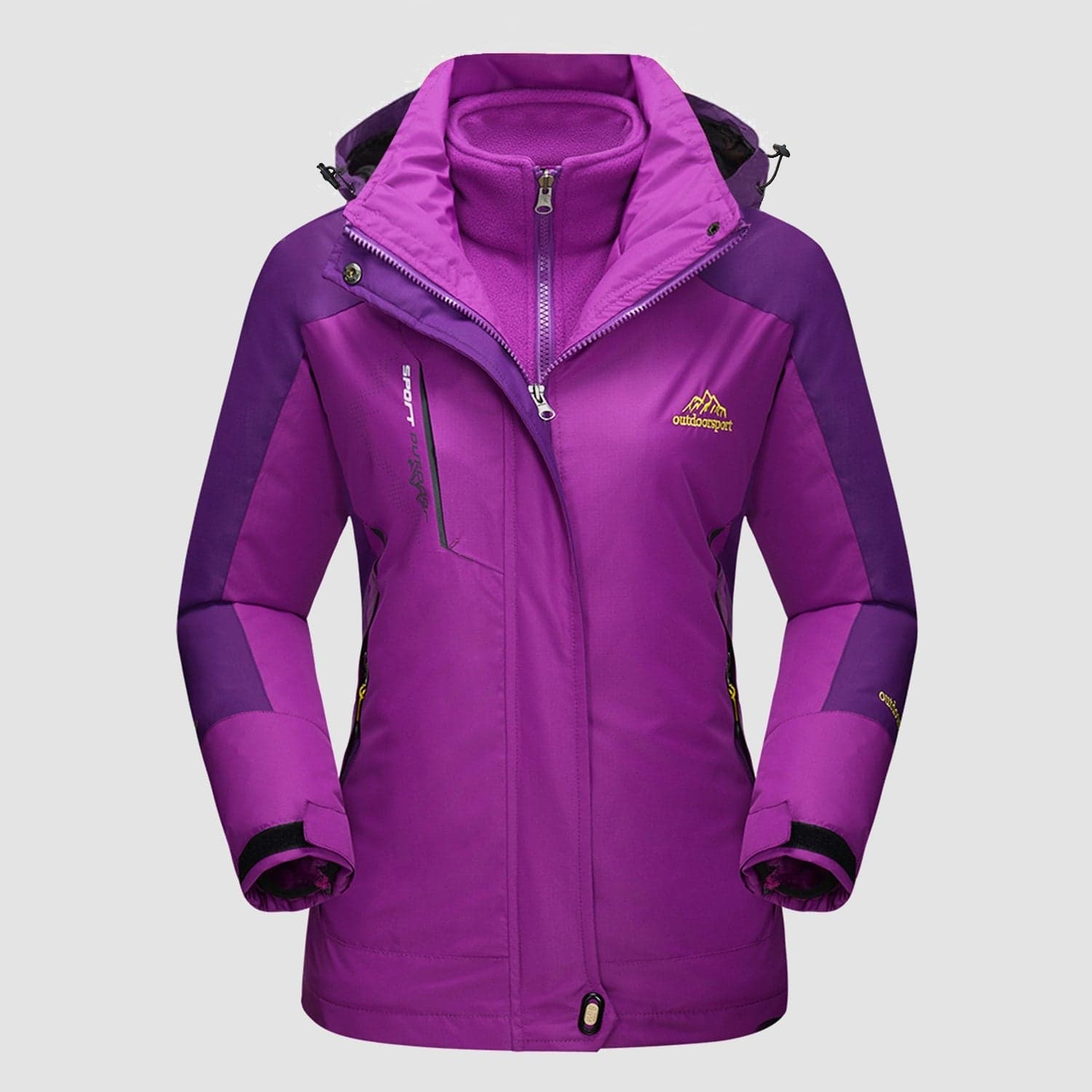 Aldenne - 3-in-1 Winter Jacket with Fleece Liner