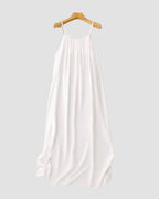 Isla - Women's Solid Color Backless Cami Dress